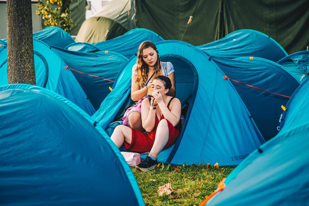 ホテル Festanation Oktoberfest Camp #1 ミュンヘン エクステリア 写真