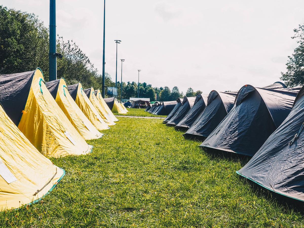 ホテル Festanation Oktoberfest Camp #1 ミュンヘン エクステリア 写真