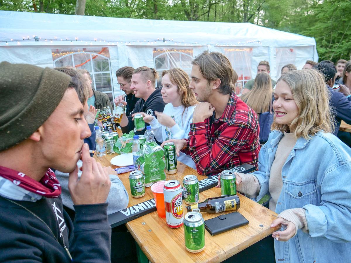 ホテル Festanation Oktoberfest Camp #1 ミュンヘン エクステリア 写真